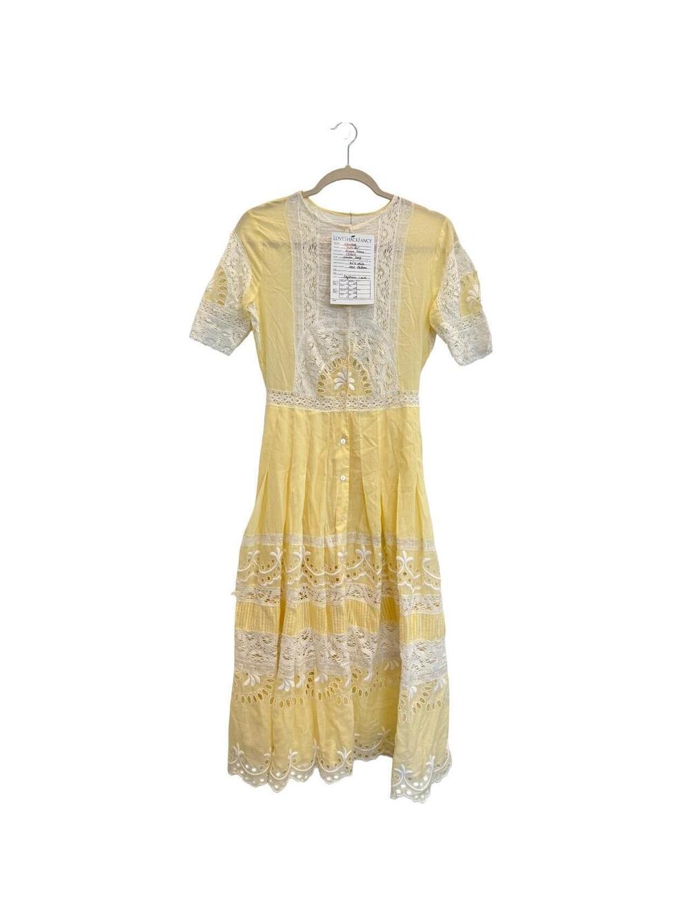 LoveShackFancy cotton midi dress SAMPLE